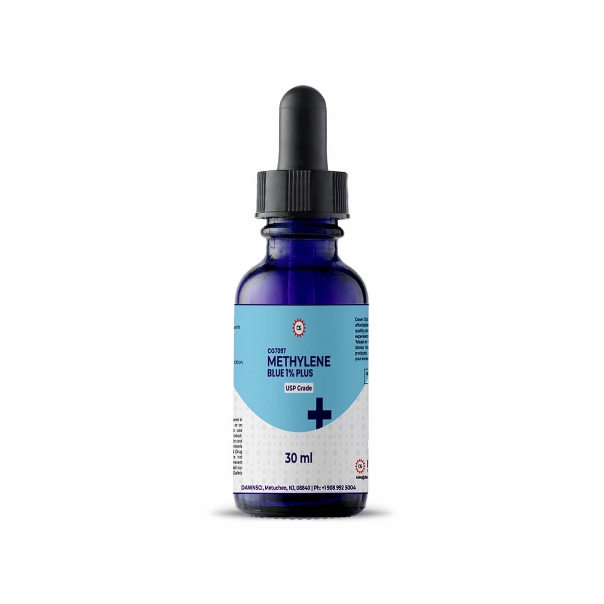 Methylene Blue Plus 1_30ml_Mockup - DAWN SCI